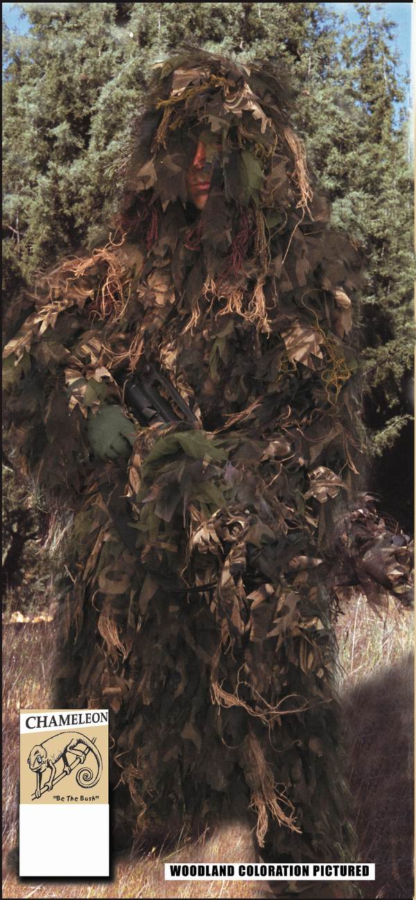 Маскировочный костюм ROTHCO Мод. CHAMELEON GHILLIE (Woodland Camo)