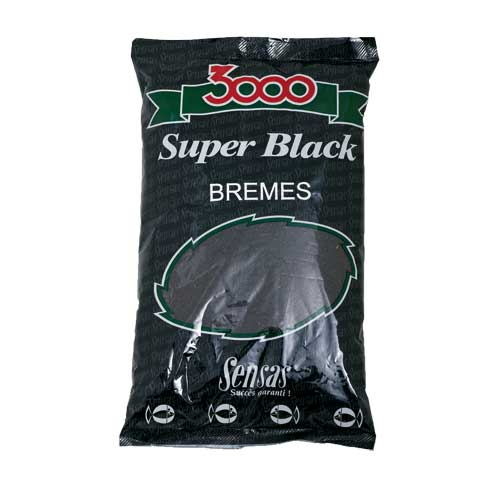 Прикормка SENSAS Мод. 3000 SUPER BLACK BREMES