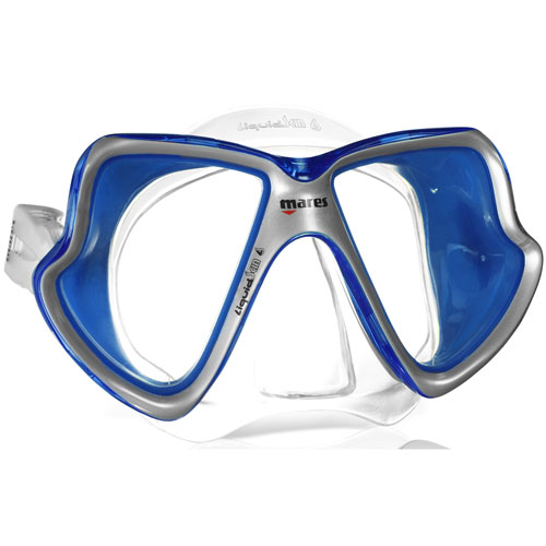 Маска MARES Мод. X-VISION-MID-LIQUIDSKIN CLEAR/BLUE-FOG/BLUE-FOG