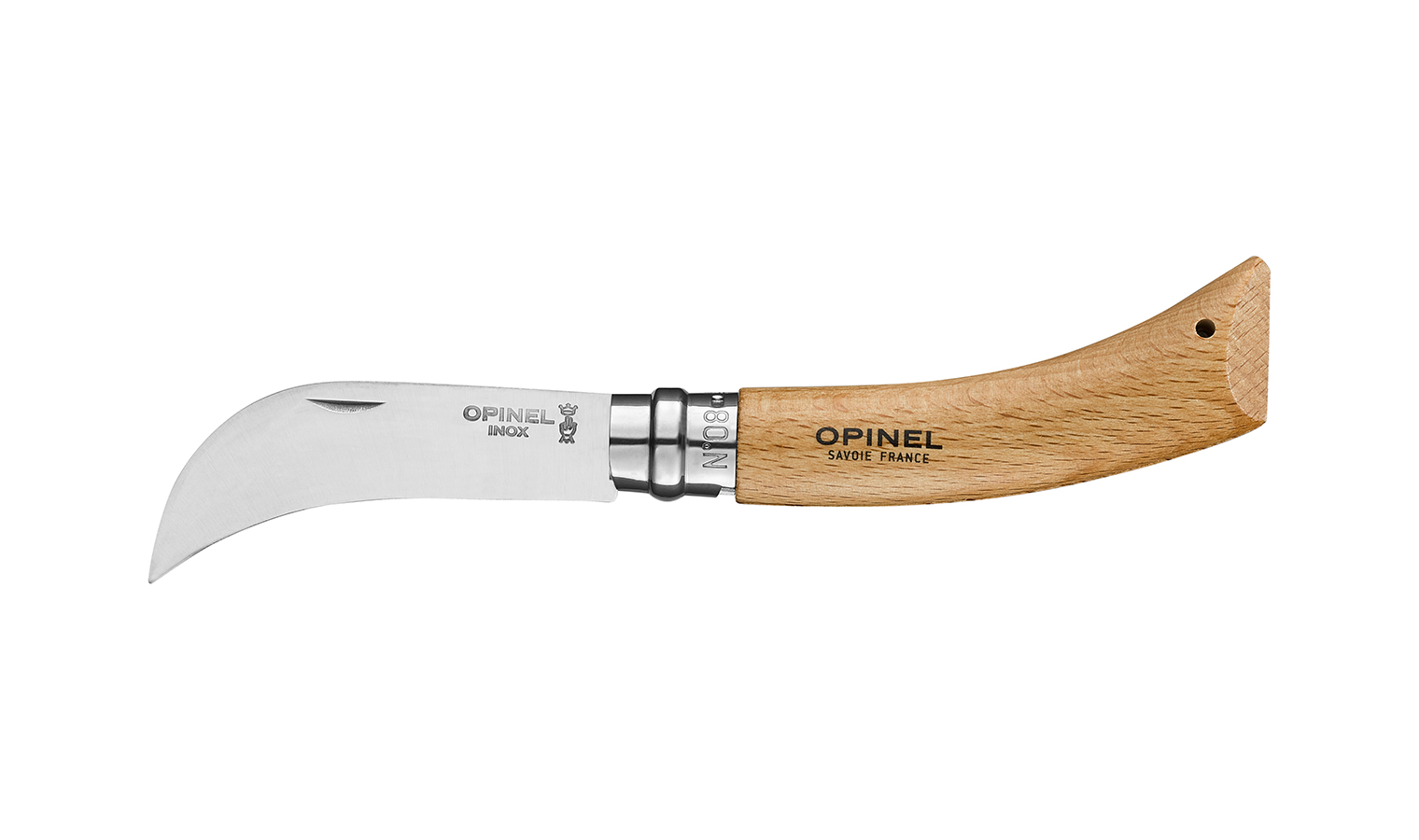 Нож складной Opinel №08 serpette