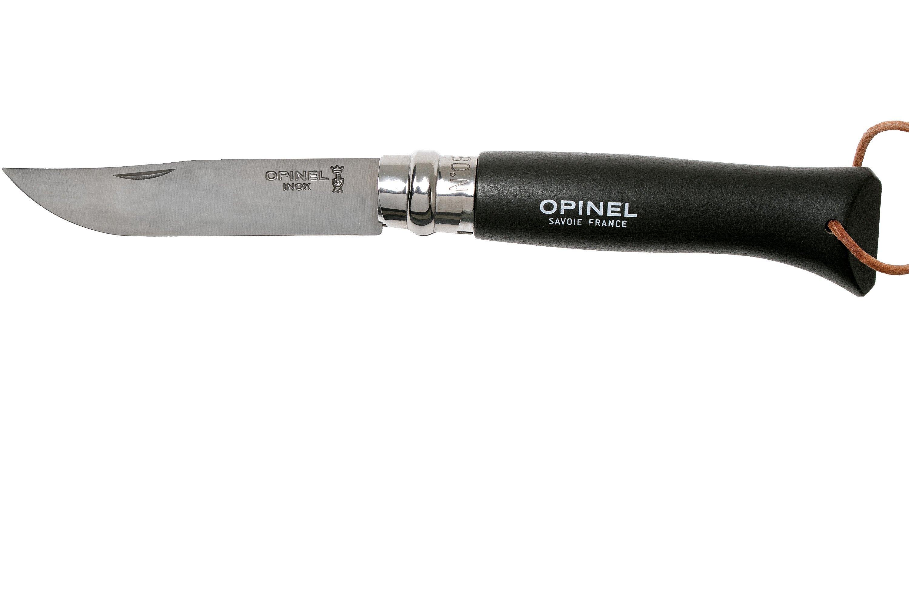 Нож складной Opinel №8 Trekking Brown Black