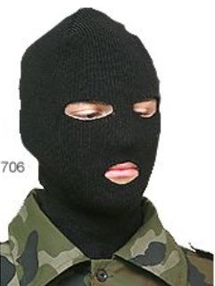 Лыжная шлем-маска ХСН Очки (черный)